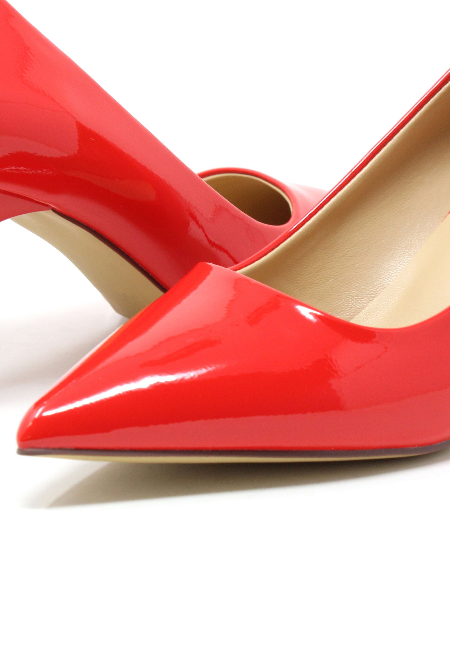 Lacquer Look Heel