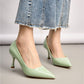 Lacquer Look Heel