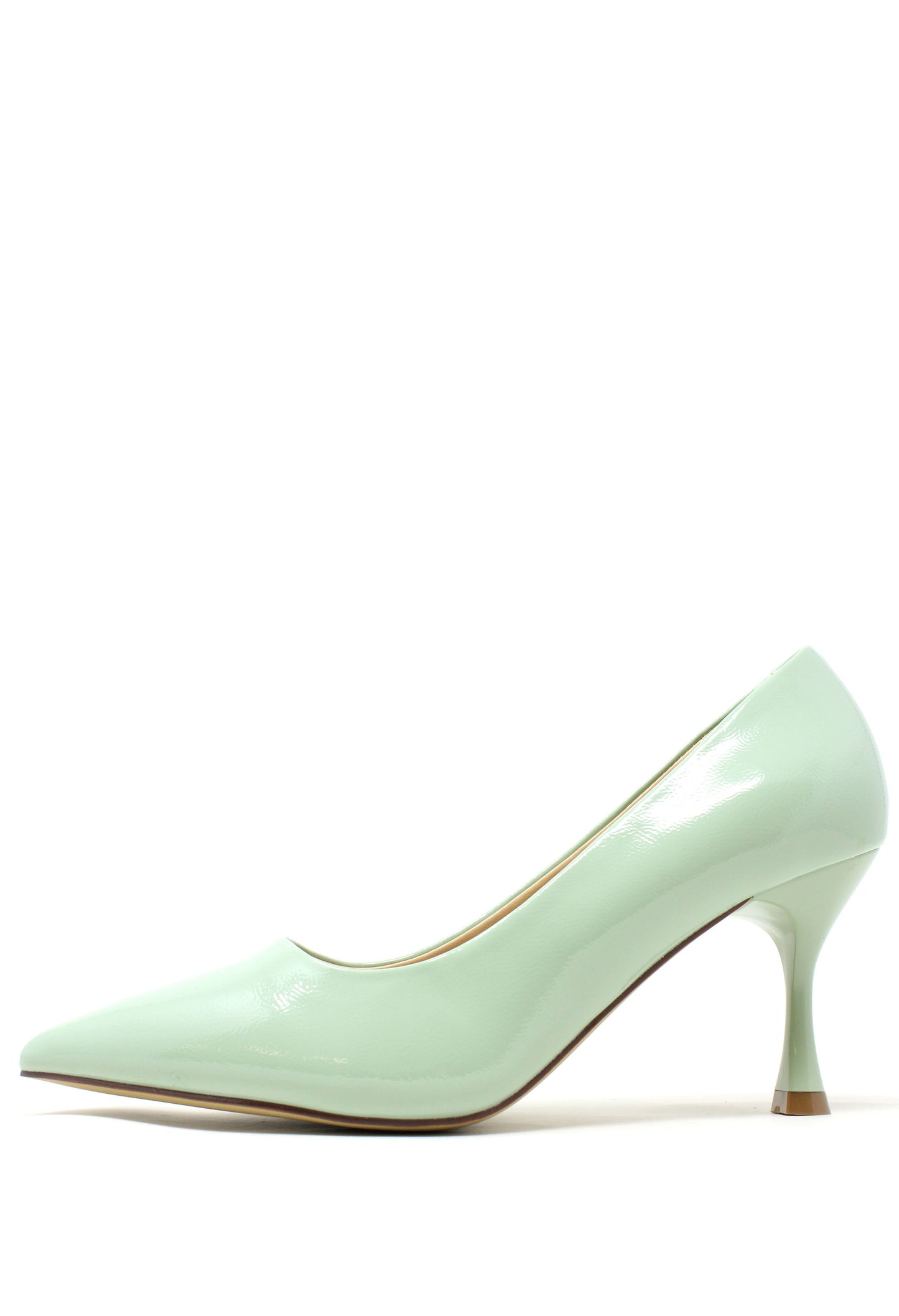 Lacquer Look Heel