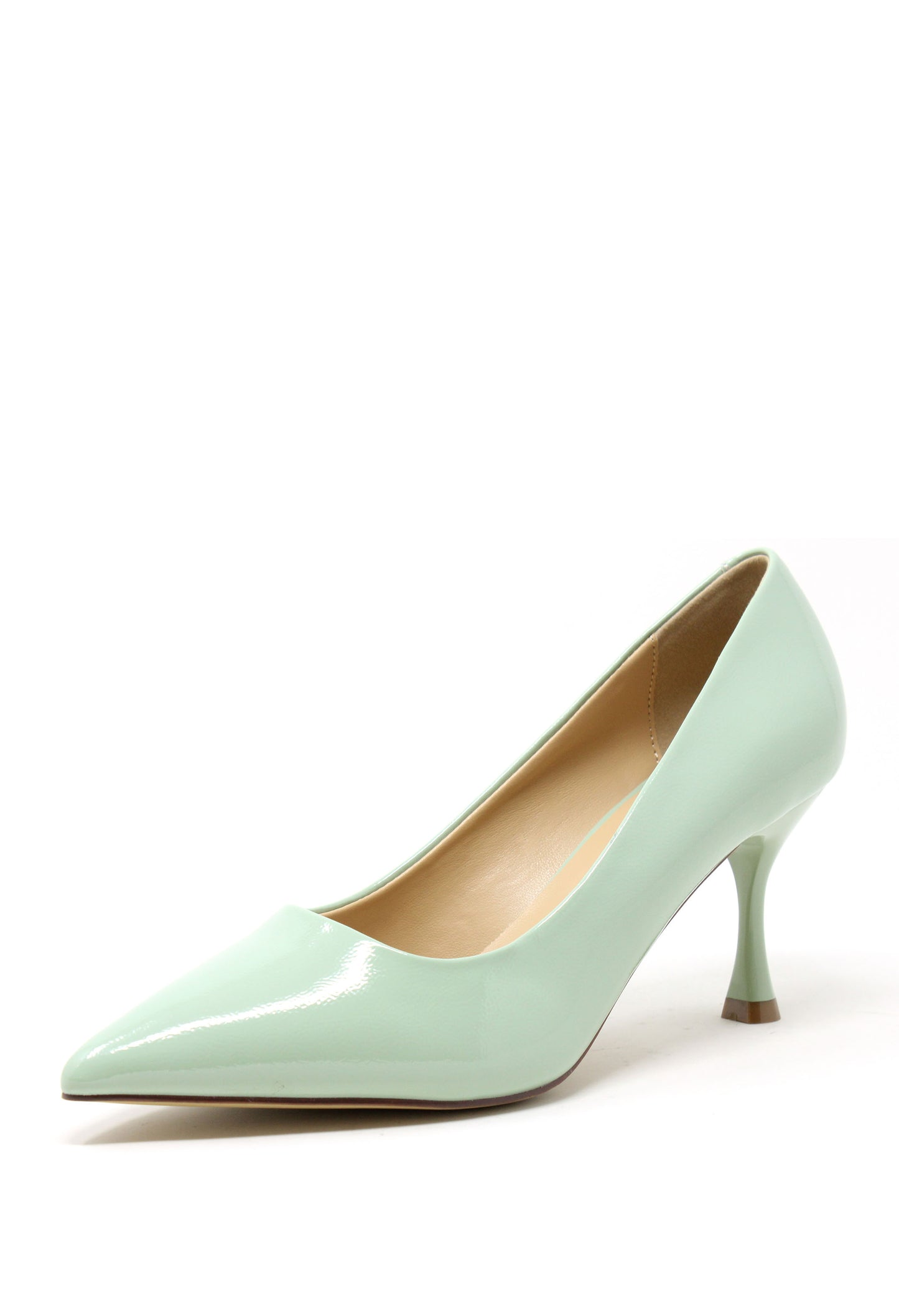 Lacquer Look Heel