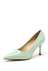 Lacquer Look Heel