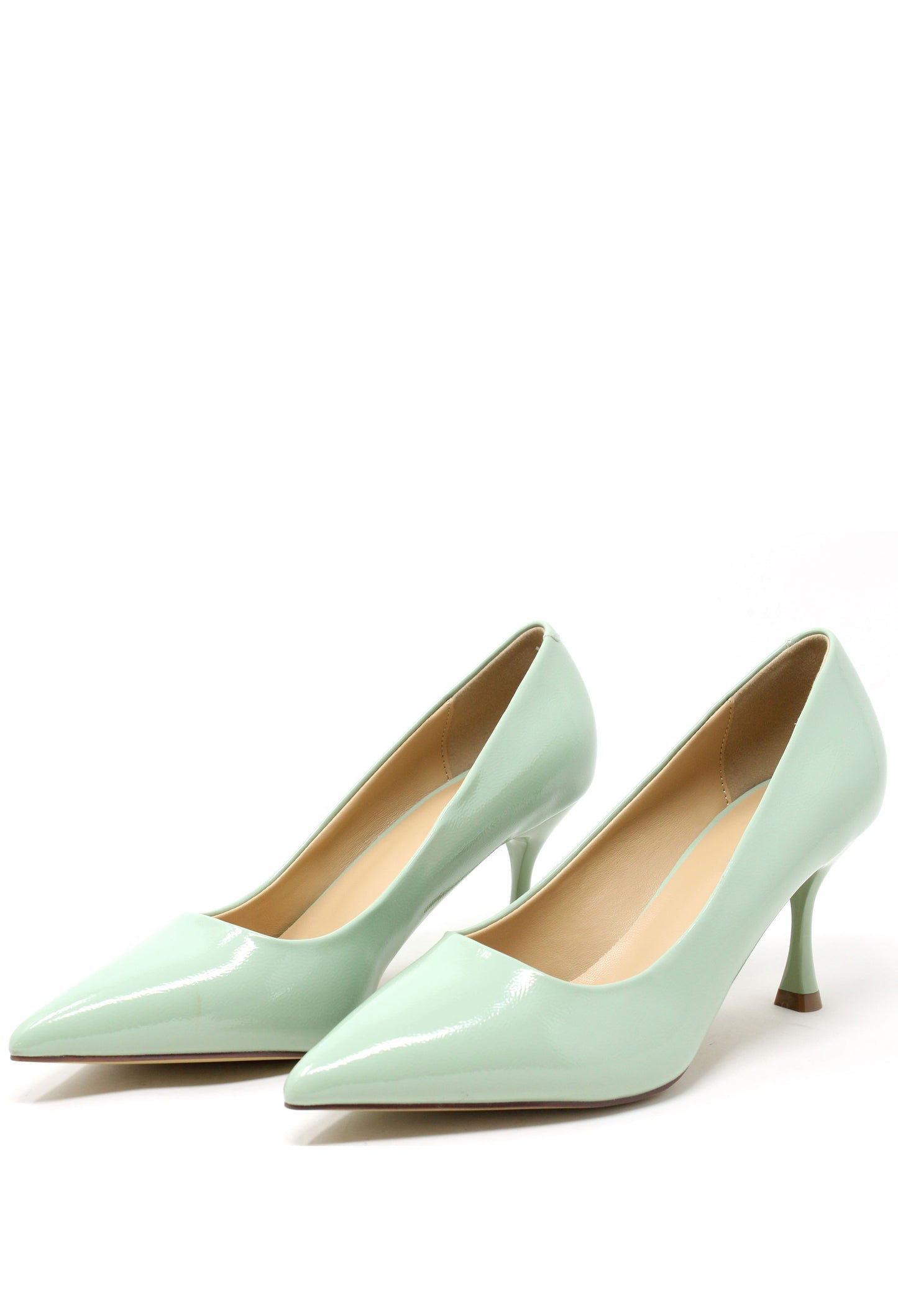Lacquer Look Heel