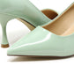 Lacquer Look Heel