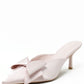Satin Bow Heel