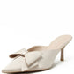 Satin Bow Heel