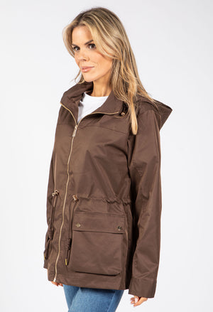 Adjustable Waist Rain Jacket