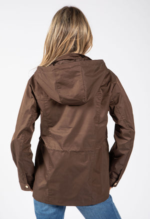 Adjustable Waist Rain Jacket