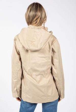 Adjustable Waist Rain Jacket