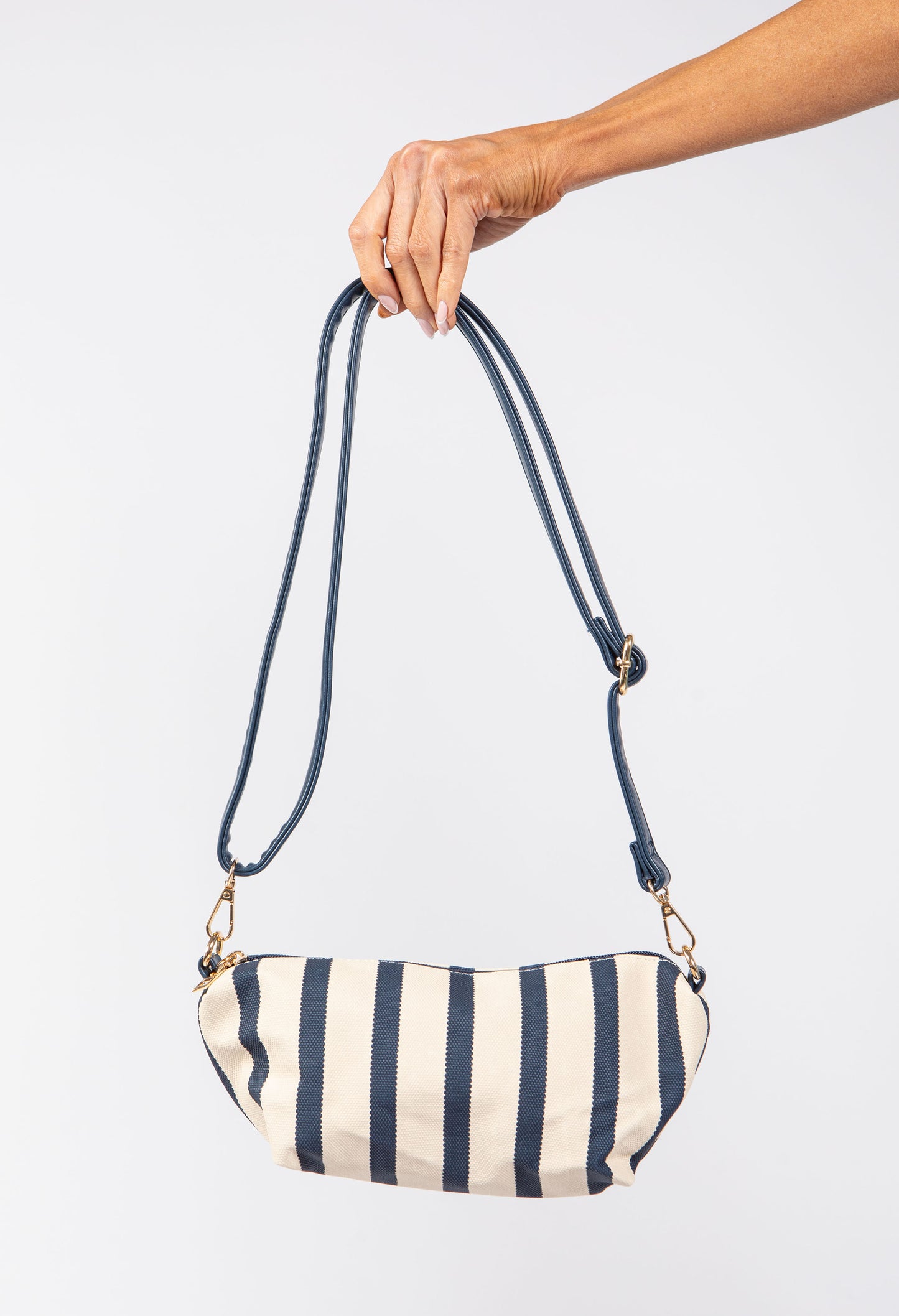 Striped Beach Tote Bag
