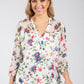 Floral Print Chiffon Blouse