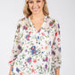 Floral Print Chiffon Blouse