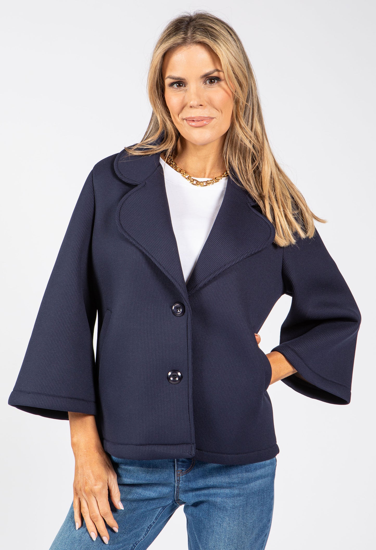 Waffle Texture Jacket