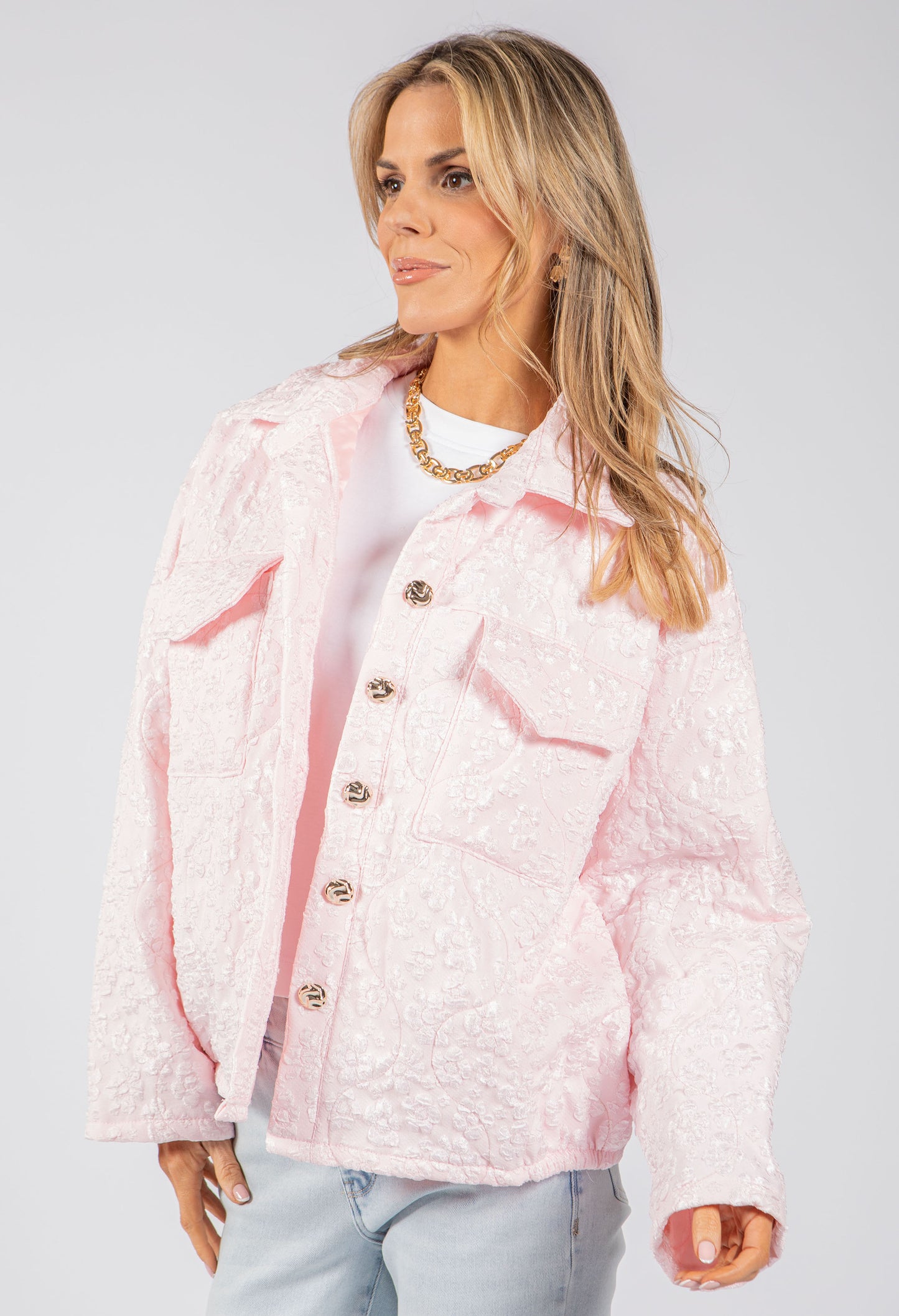 Floral Quilted Jacket