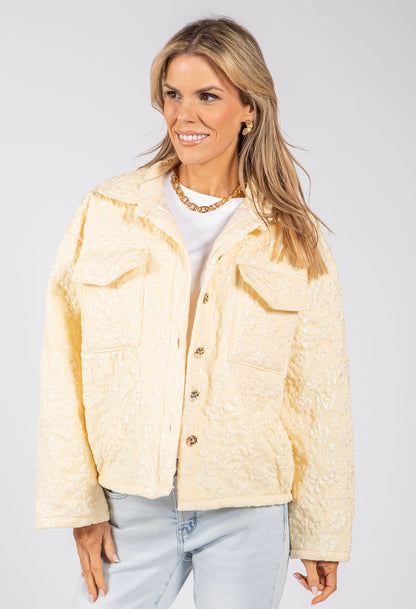 Floral Quilted Jacket