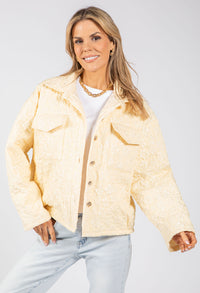 Floral Quilted Jacket