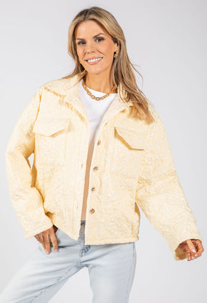 Floral Quilted Jacket