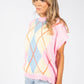 Argyle Knitted Vest