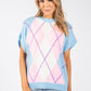 Argyle Knitted Vest