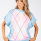 Argyle Knitted Vest