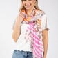 Leo and Zebra Print Scarf