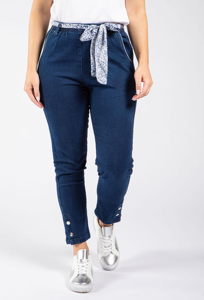 Relaxed Denim Trousers
