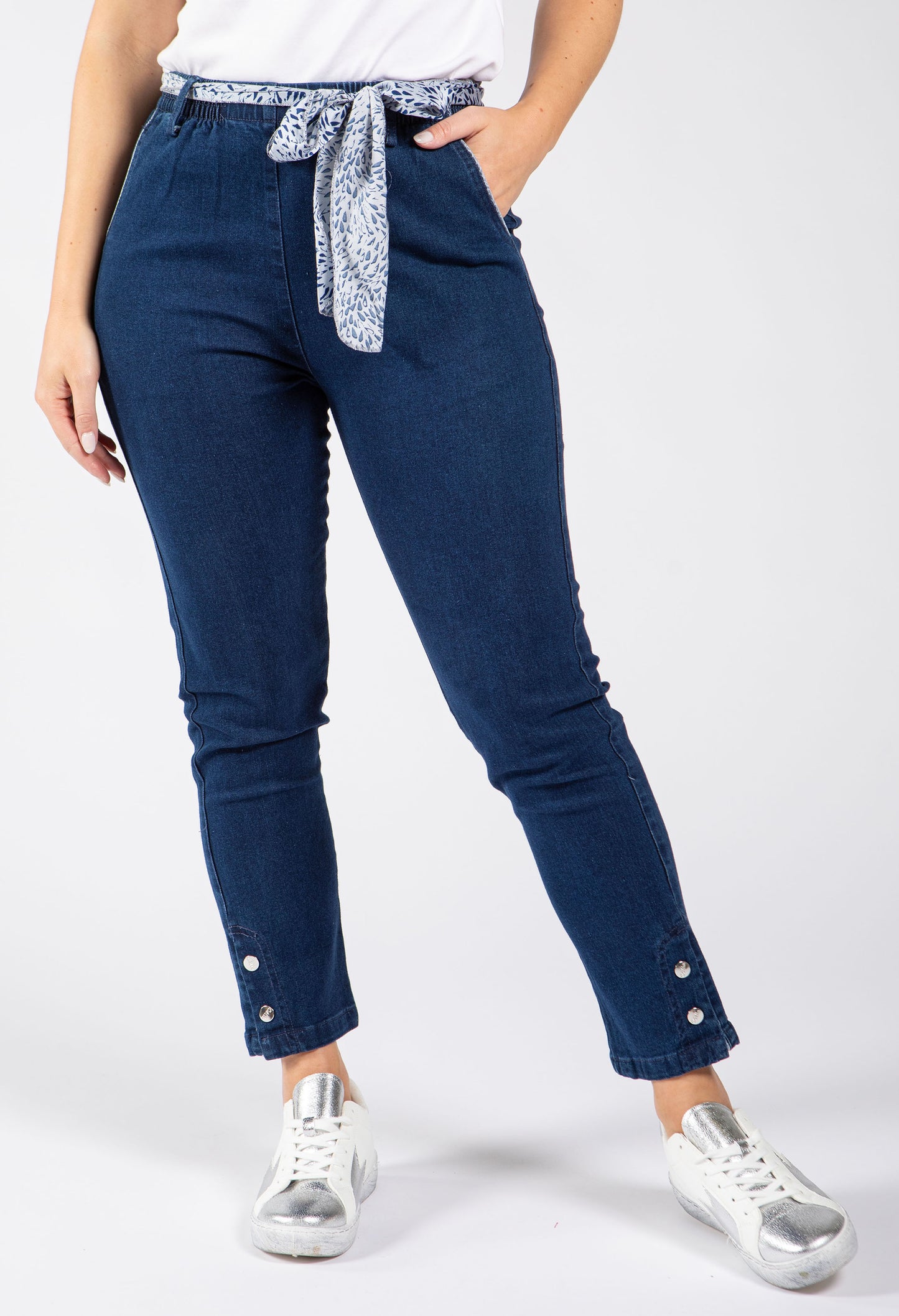 Relaxed Denim Trousers