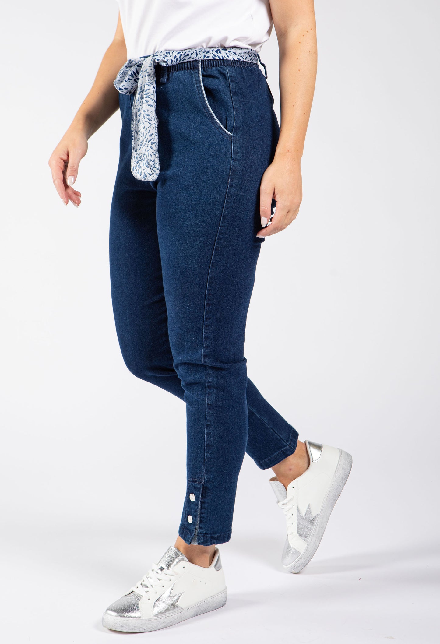 Relaxed Denim Trousers