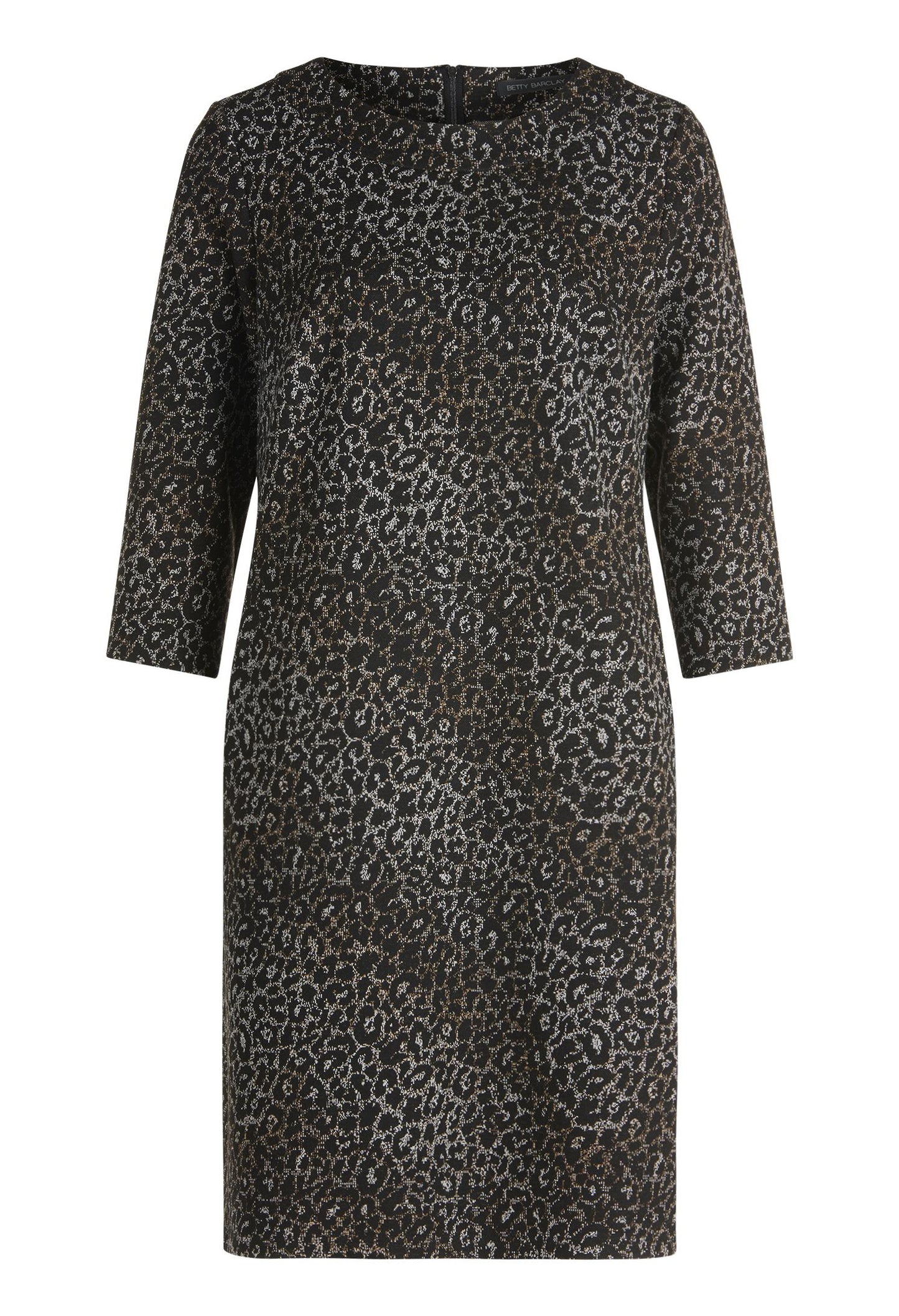 Knee-length jersey dress