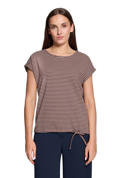 Striped Textured Top