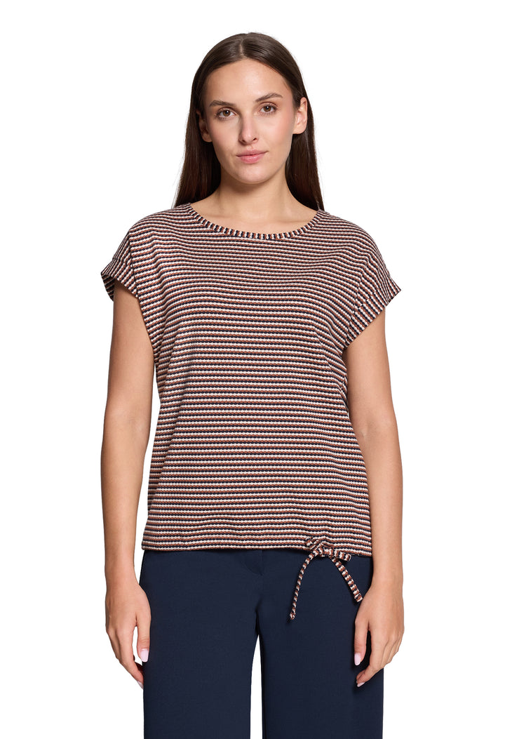 Striped Textured Top
