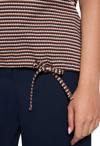 Striped Textured Top