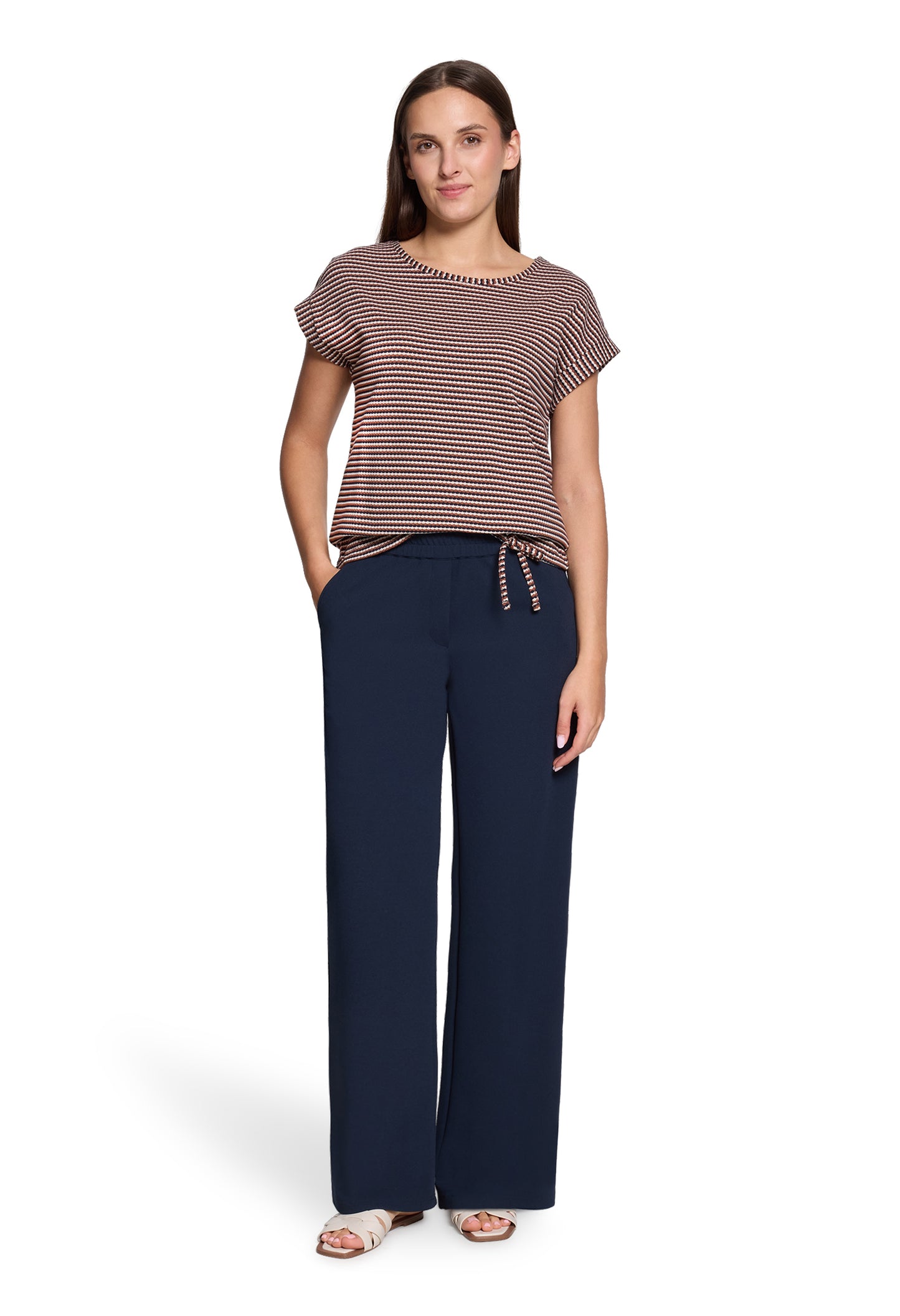 Striped Textured Top