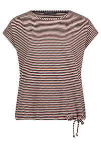 Striped Textured Top