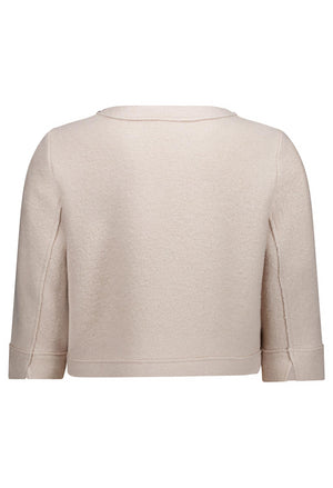 3/4 Sleeve Zip-Up Jacket