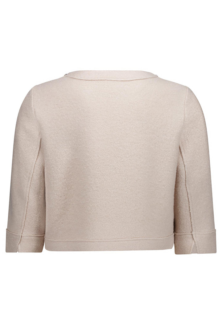 3/4 Sleeve Zip-Up Jacket