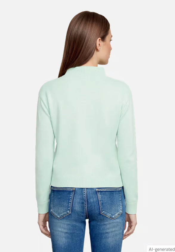 Knitted Pullover Sweater