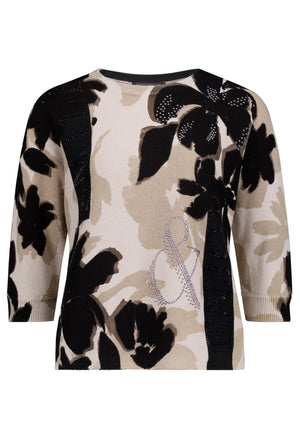 Floral Knit Top