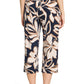 Floral Print 3/4 Length Trousers