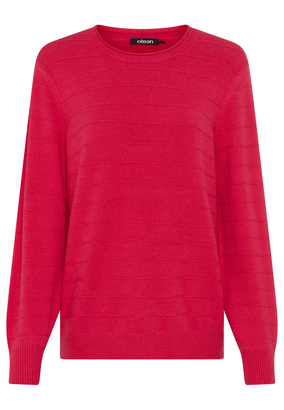 Round Neck Knit Jumper, view 7 – Pamela Scott