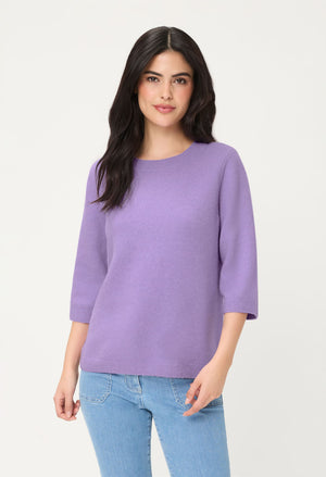 3/4 Sleeve Knit Jumper