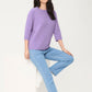 3/4 Sleeve Knit Jumper