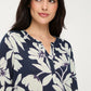 Leaf Print Blouse