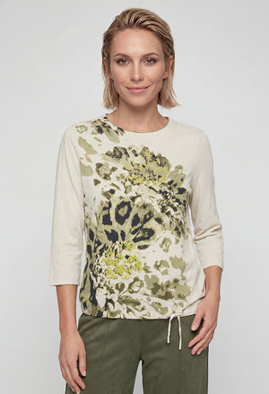 Abstract Print Top