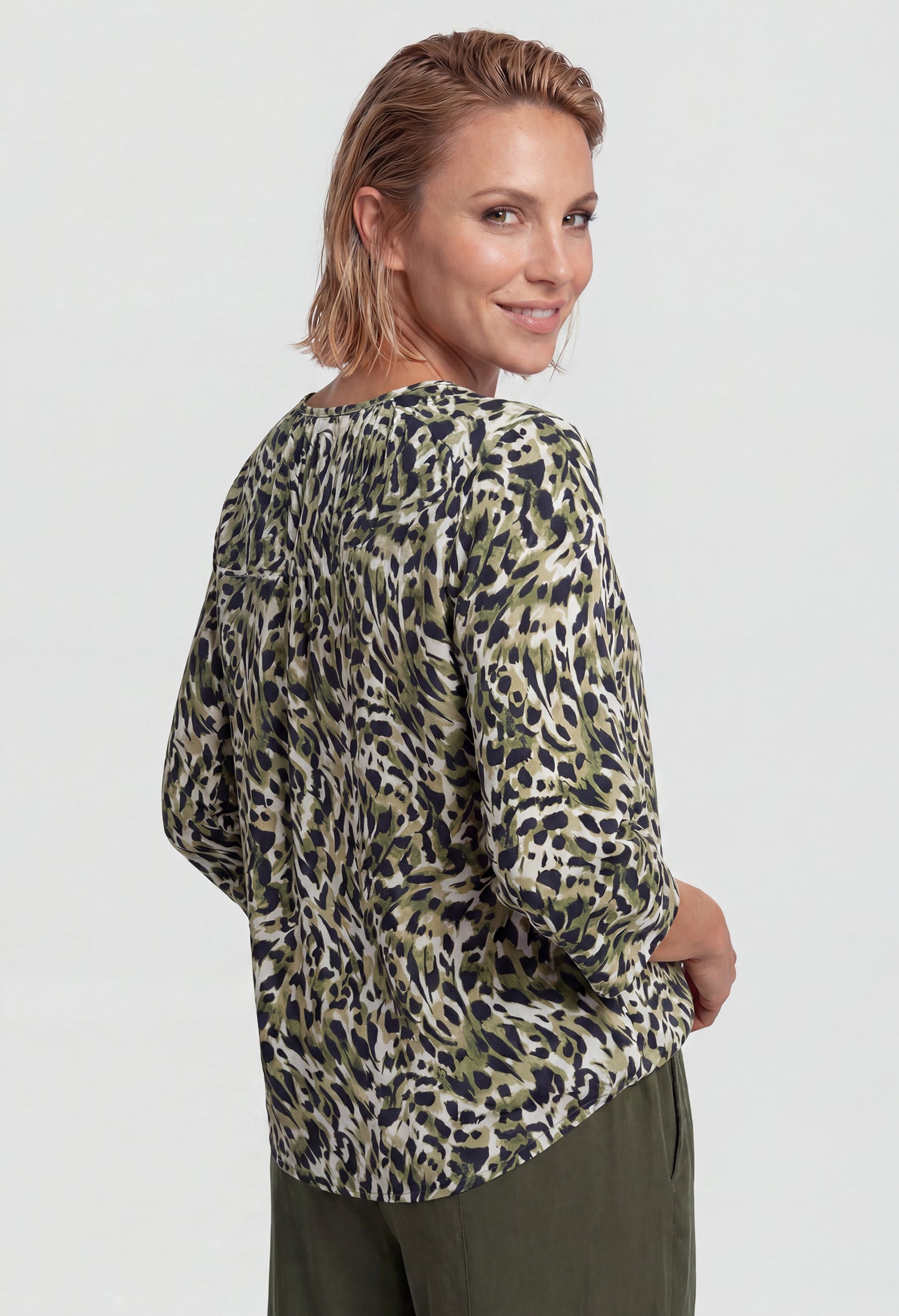 Animal Print Blouse