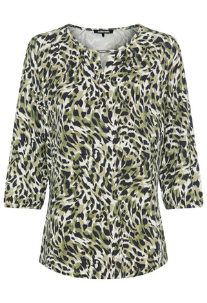 Animal Print Blouse