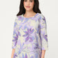 Leaf Print Top