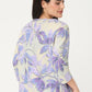 Leaf Print Top