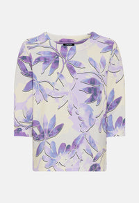 Leaf Print Top