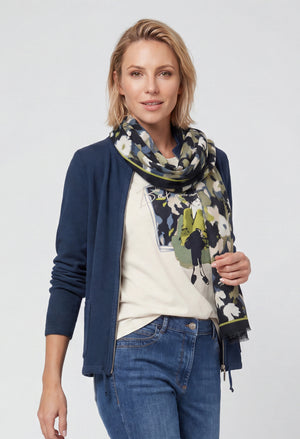 Floral Print Scarf