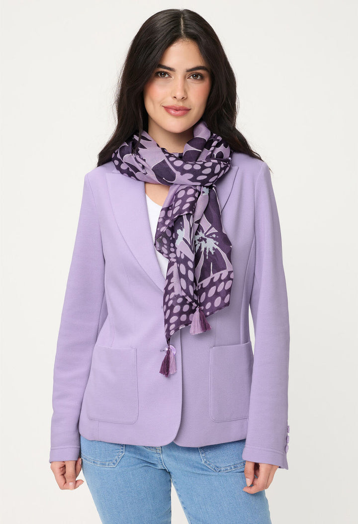 Floral Print Scarf
